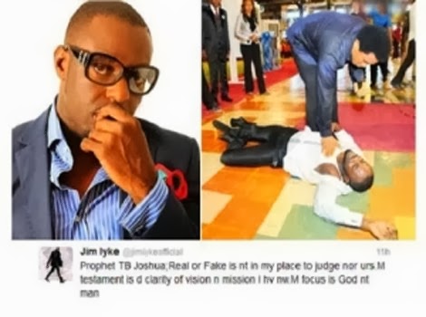 Photo of It ‘s Not My Place To Judge If TB Joshua Is Real Or Fake – Jim Iyke