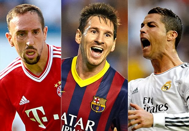 Photo of Messi, Ribery & Ronaldo head three-man Ballon d’Or shortlist
