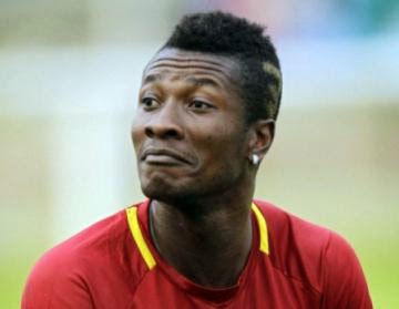 Photo of Asamoah Gyan named Sports Writers Footballer of the Year