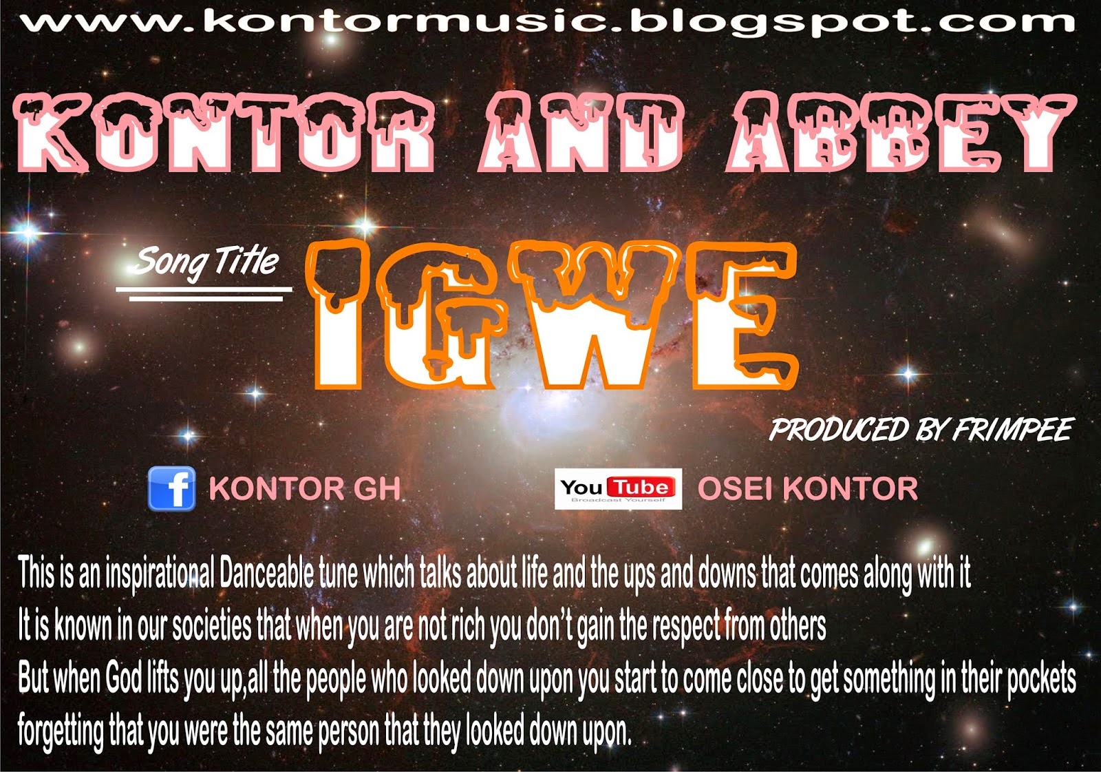 Photo of MUSIC MADE IN B.A: ABBEY FT.KONTOR_IGWE(INSPIRATIONAL DANCEABLE TUNE)(PROD.BY FRIMPEE)