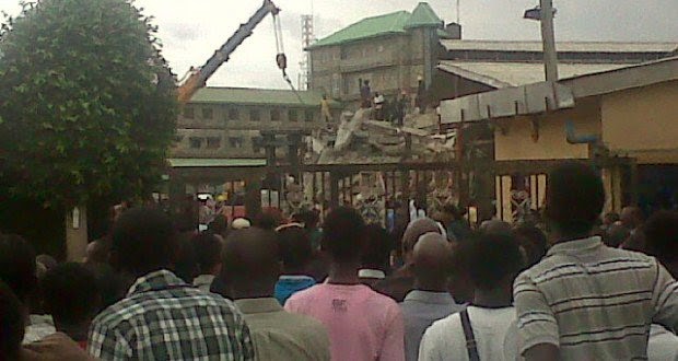 Photo of Scores Feared Dead, Others Trapped As Building Collapses In Synagogue Church