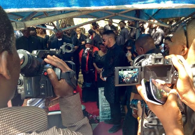 Photo of Actor Majid Michel lays mother to rest