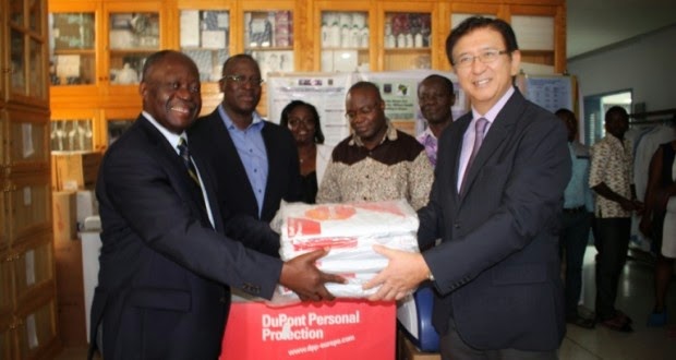 Photo of Japan donates Ebola equipment to Noguchi Memorial Institute
