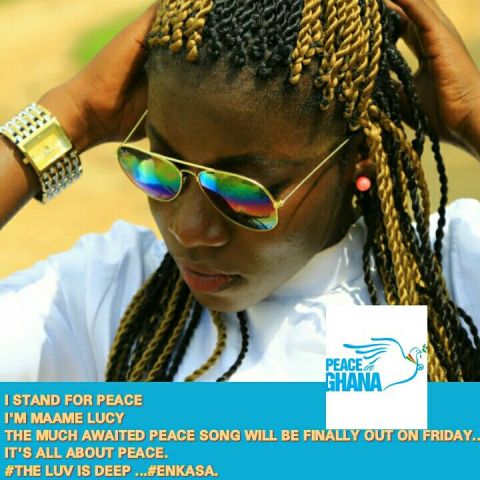 Photo of Maame Lucy To Release ‘Peace In Ghana’ Song On Friday