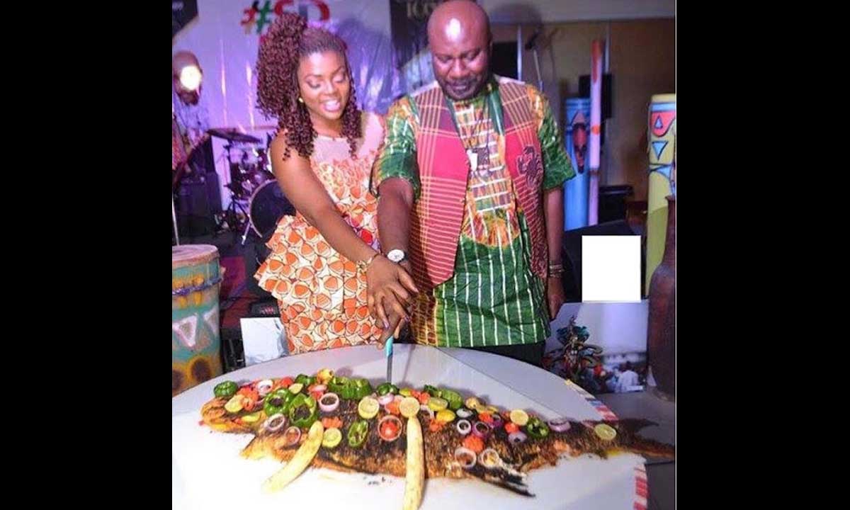 Photo of Nollywood Actor Settles On ‘Fish’ As Birthday Cake