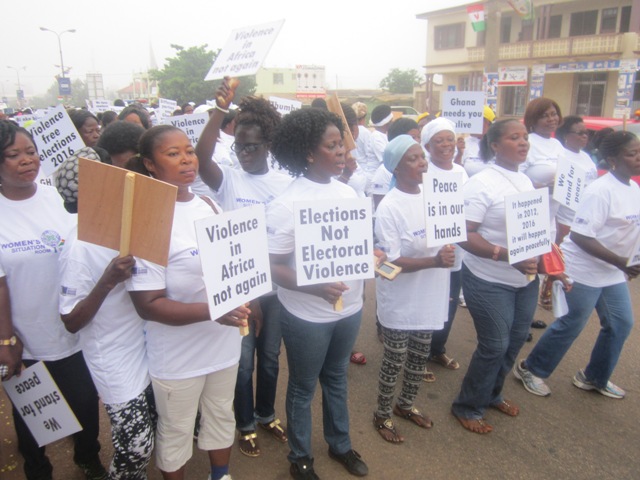 Photo of Sunyani: WSR-Ghana Gathers 1000 Women To March For Peace Ahead Of December 7 Polls