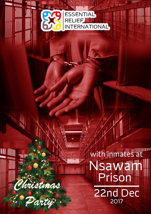 Photo of Essential Relief International To Host Christmas Party With Inmates At Nsawam Prison On Friday