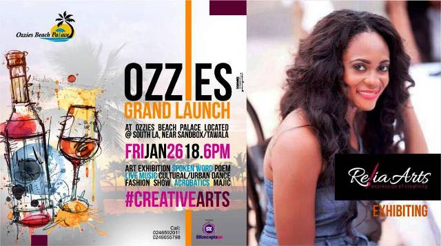 Photo of “Relia Arts” To Hold “Expression Of Creativity” Exhibition At Ozzies Palace Beach On Friday