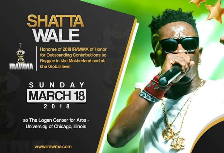 Photo of 2018 IRAWMA: Shatta Wale To Be Honoured For His Outstanding Contributions To Reggae