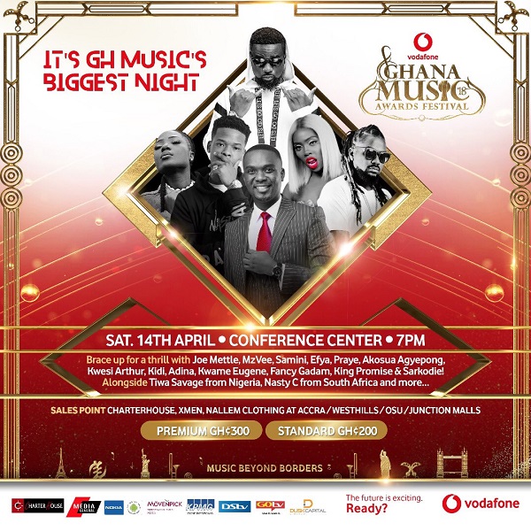 Photo of List Of Artists To Perform At 2018 VGMA Announced
