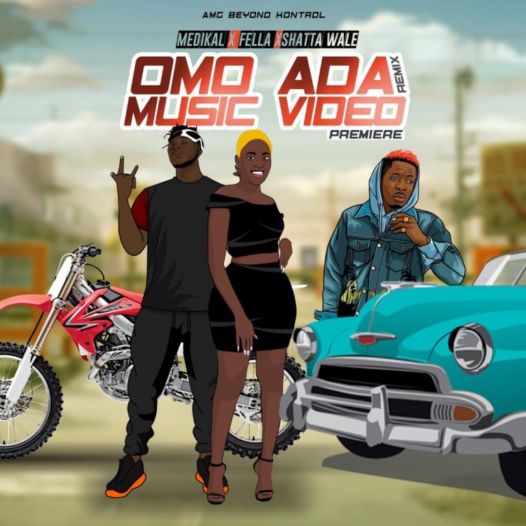 Photo of Music Video: Medikal – Omo Ada (Remix) Feat. Shatta Wale x Fella Makafui