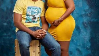 Photo of Stunning Photos Of Aaron Adatsi And Pregnant, Eyram Surfaces Online