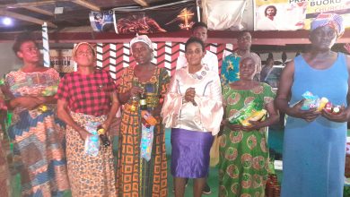 Photo of Monica Addai Donates To Widows At Buoku And Tromeso (+Photos)