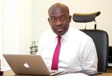 Photo of Kojo Oppong Nkrumah Commiserates With Bernard Avle Following The Demise Of His Wife