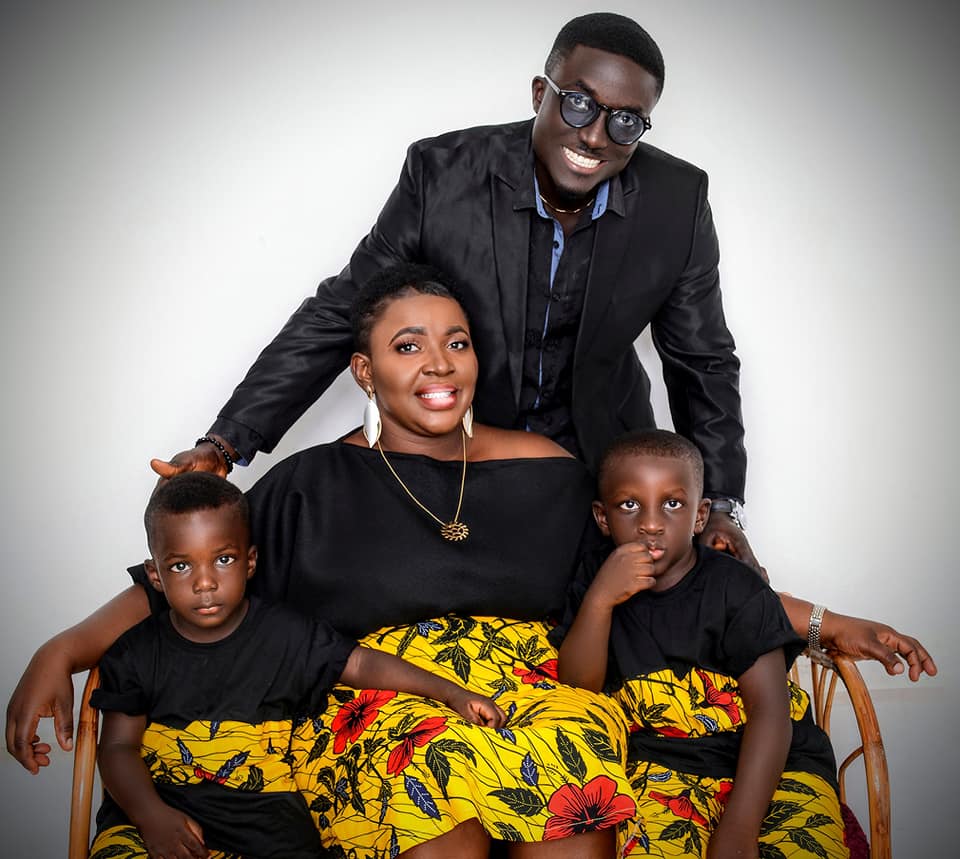 Aboatea Kwasi and his family