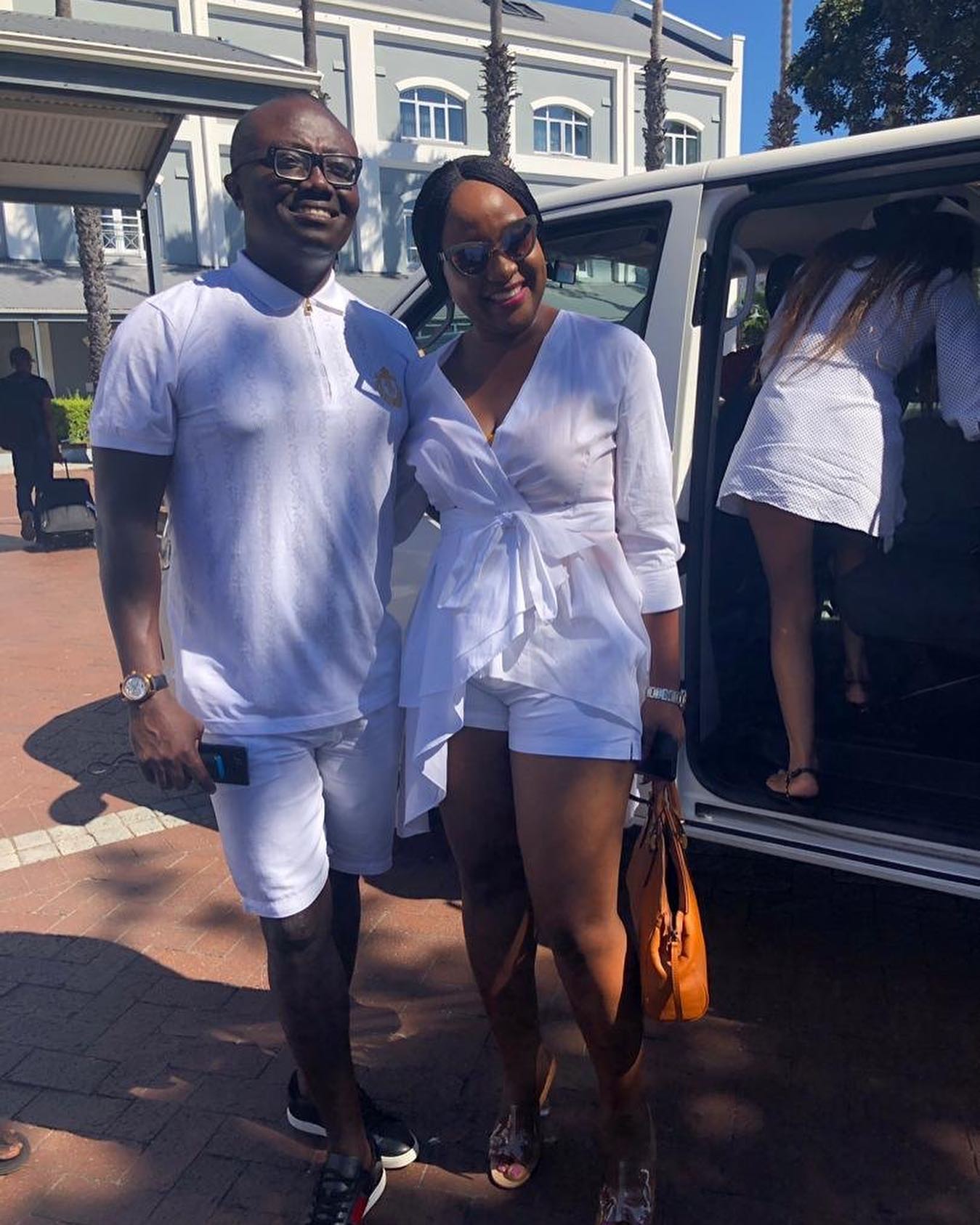 Bola Ray and his wife, Dorcas Adisi
