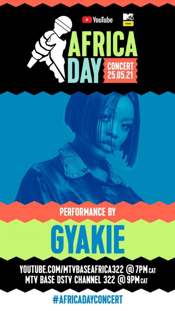 Gyakie - MTV Base YouTube African Day Concert