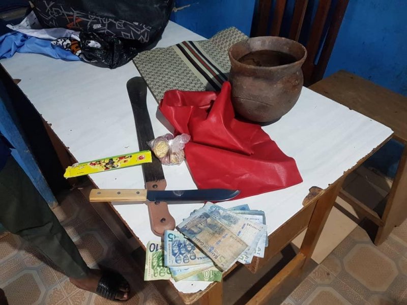 Items retrieved-from-money ritual suspect in Abesim