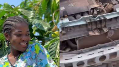 Photo of Famous Ghanaian TikTok Personality, Asantewaa Involved In A Car Accident Five Days After Her Birthday (+Video)