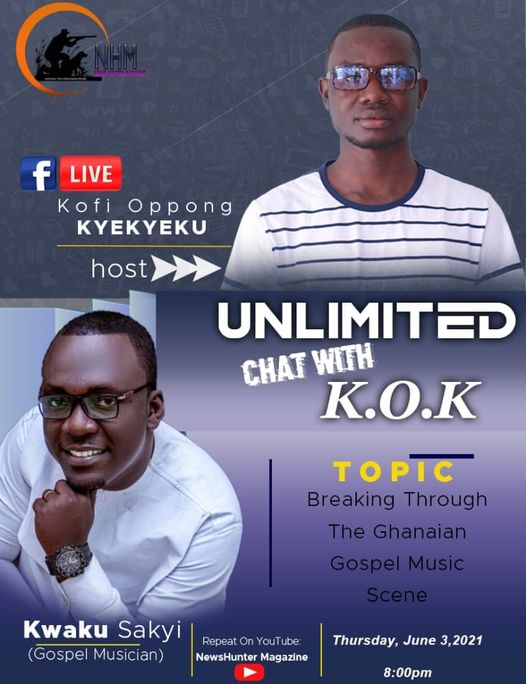 Kwaku Sakyi on Unlimited Chat With K.O.K
