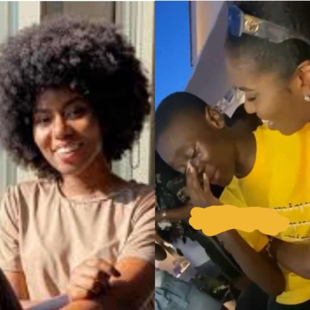 MzVee and her fan who shed tears