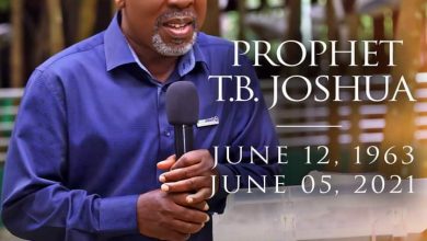 Photo of Update: “God Has Taken His Servant Home” – Prophet TB Joshua Confirmed Dead