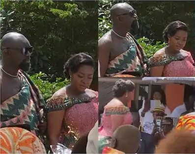 Portia Asare and new husband Raymond Kwaku Marfo