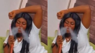 Photo of Who Is Spoiling This Girl? – A Video Of Yaa Jackson Smoking Is Worrying