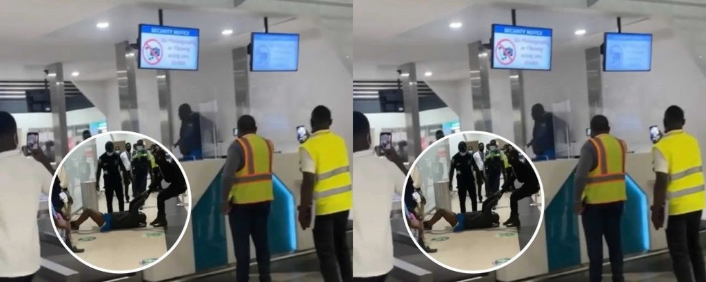 Ghanaian Man goes mad at Kotoka International Airport