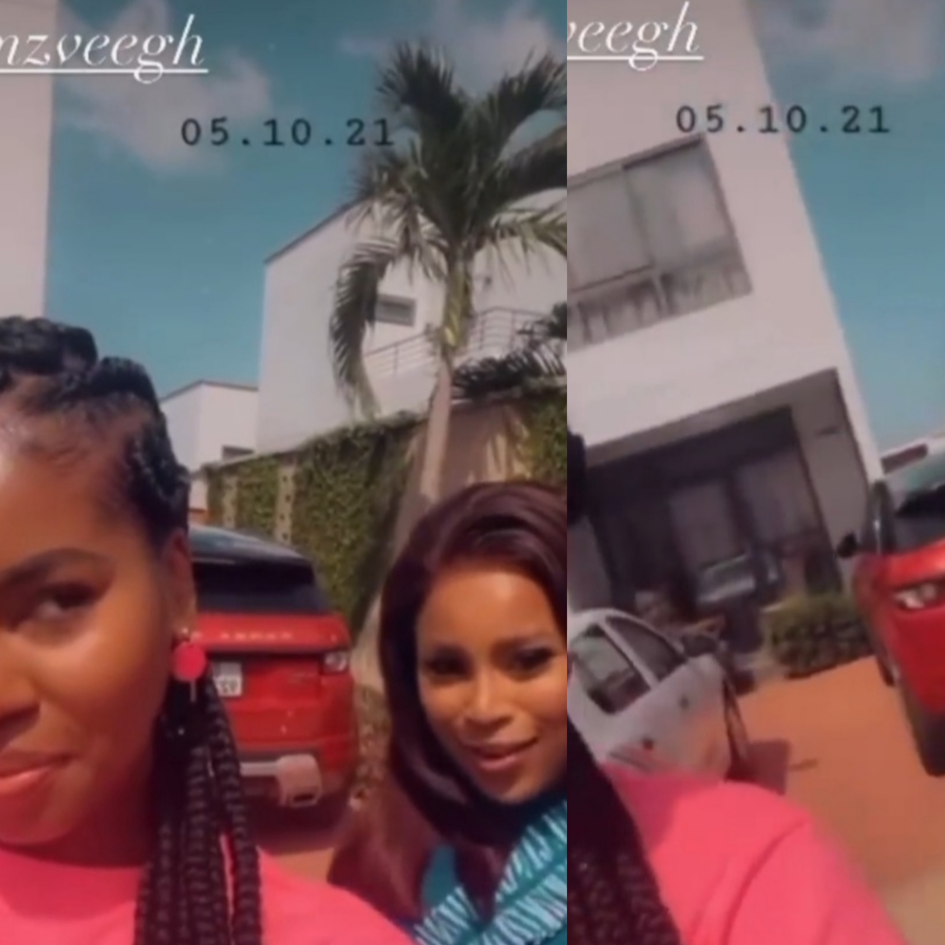 MzVee's house and cars