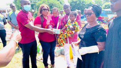 Photo of Sunyani MCE Joins Abusua Kese3 At Yawhima Children’s Home (Photos)