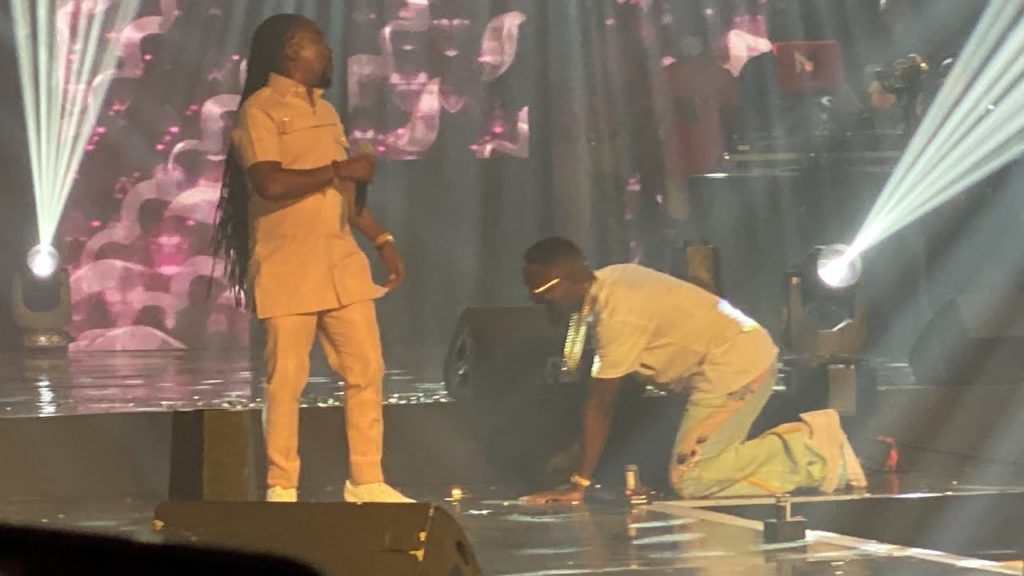 Sarkodie and Obrafour at Rapperholic 2021