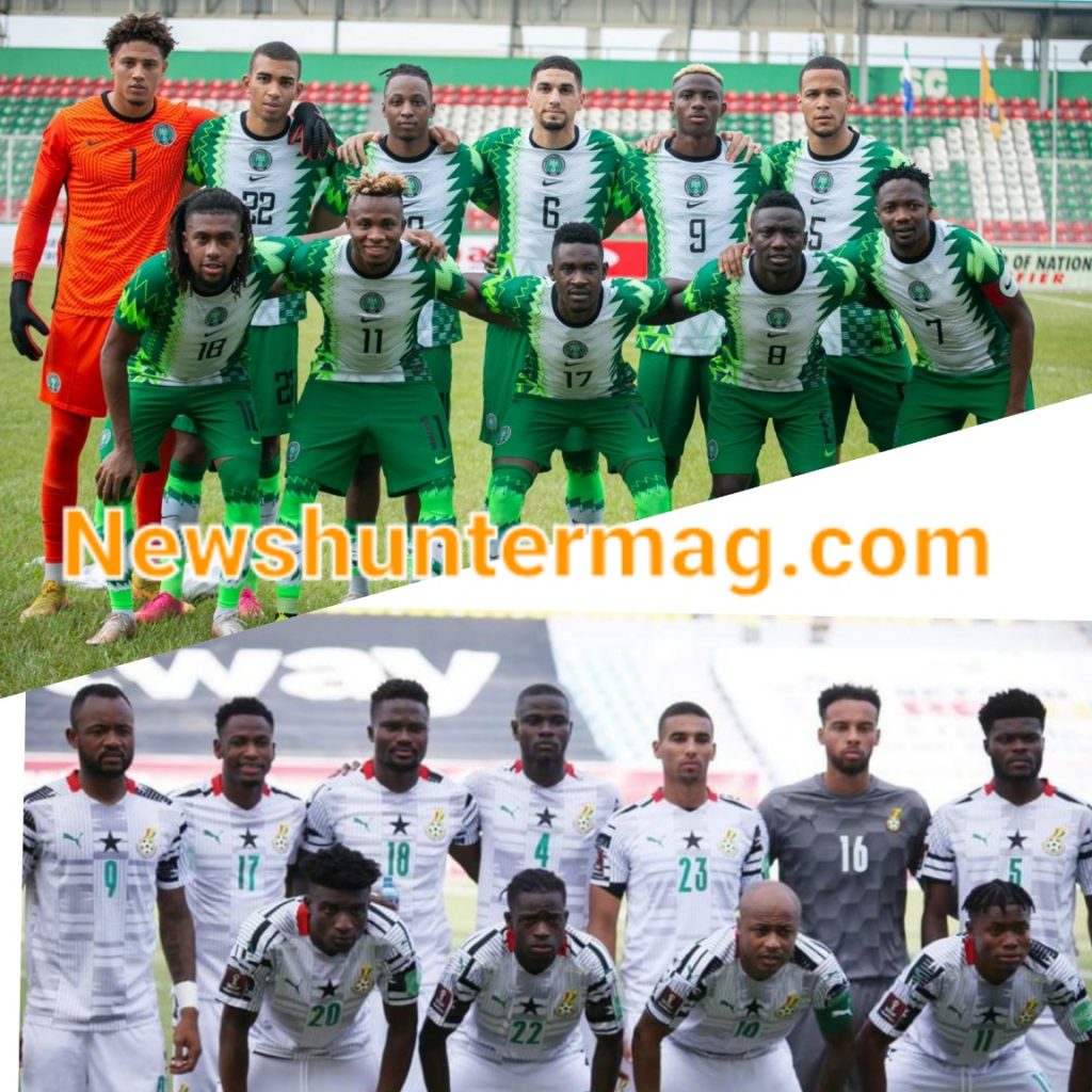 Ghana Vs Nigeria in World Cup 2022 playoff