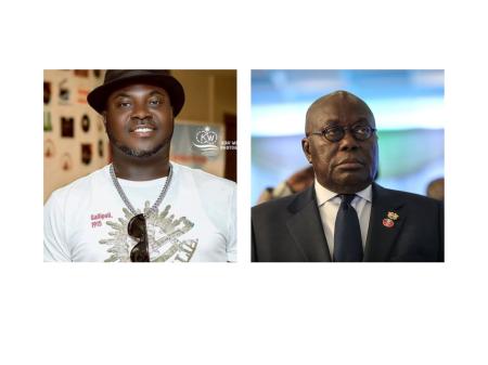 Ghanaian actor, Sly and President Akufo-Addo