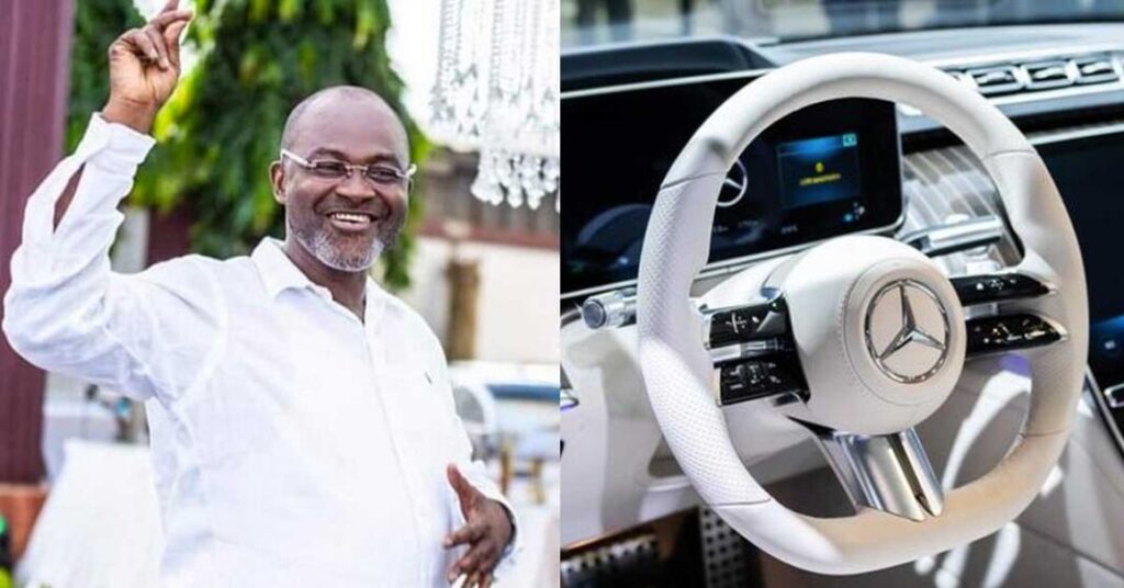 Kennedy Agyapong buys Mercedes S-Class