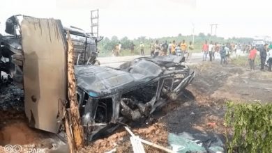 Photo of 14 Passengers Are Feared To Have Been Burnt Beyond Recognition In Asemasa Accident (Video)