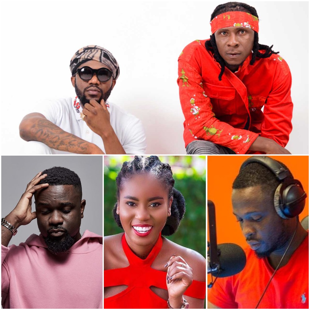 R2Bees, Sarkodie, MzVee and Foster Aggor