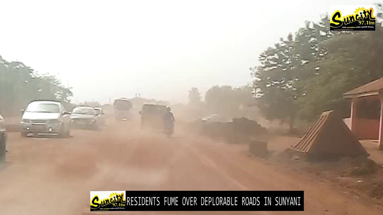 Bad Sunyani roads