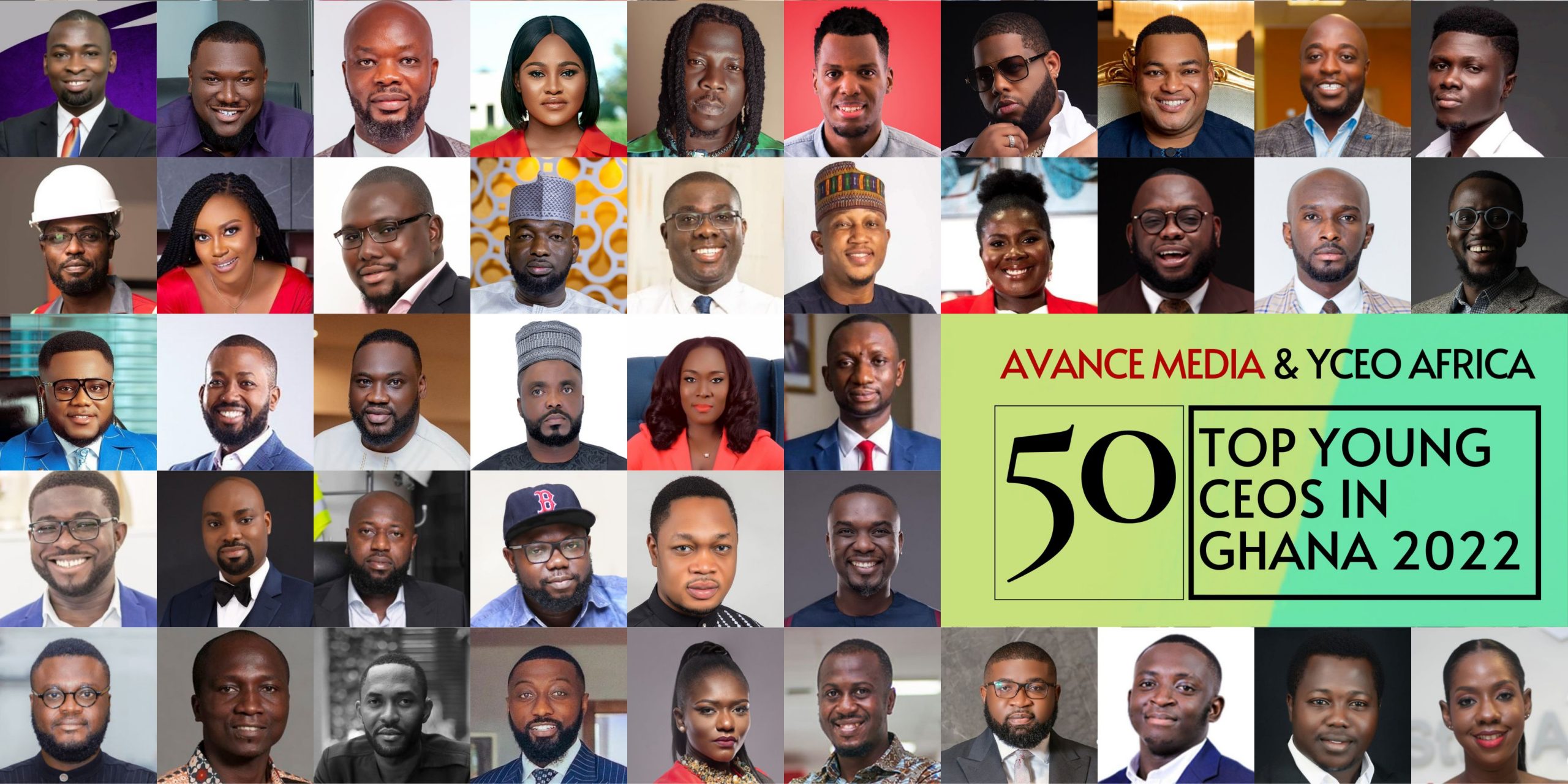 2022 Top 50 Young CEOs in Ghana