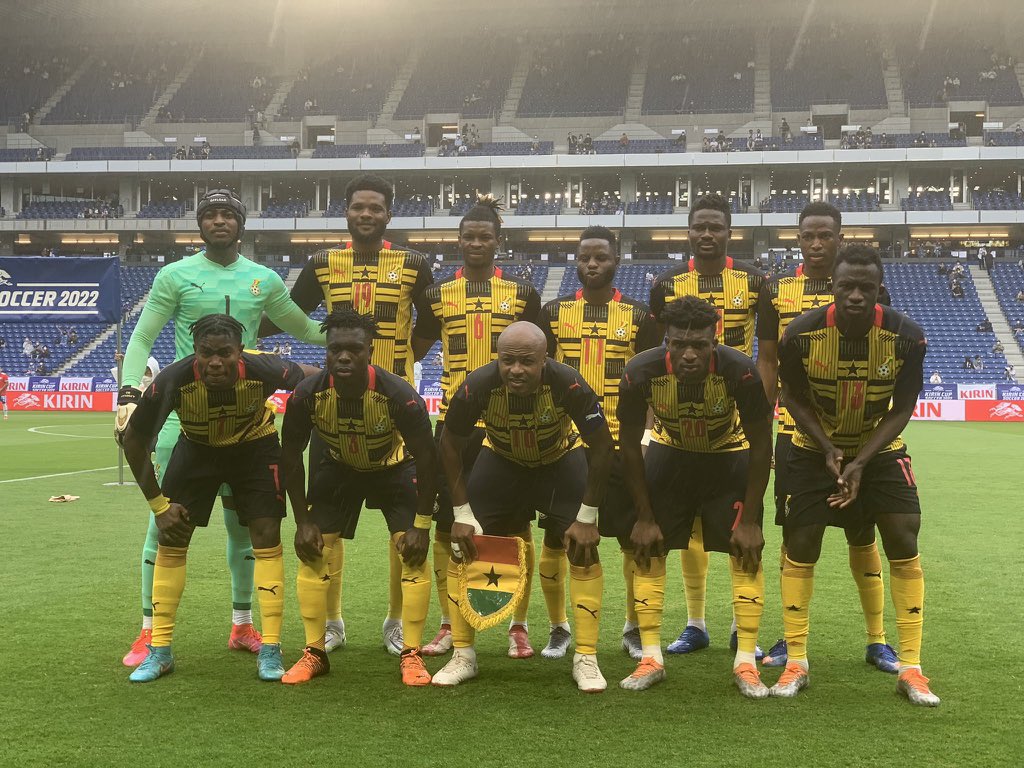 Ghana Vs Chile in 2022 Kirin Cup