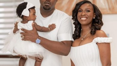 Photo of John Dumelo And His Wife Finally Outdoor Their Beautiful Daughter On Her First Birthday