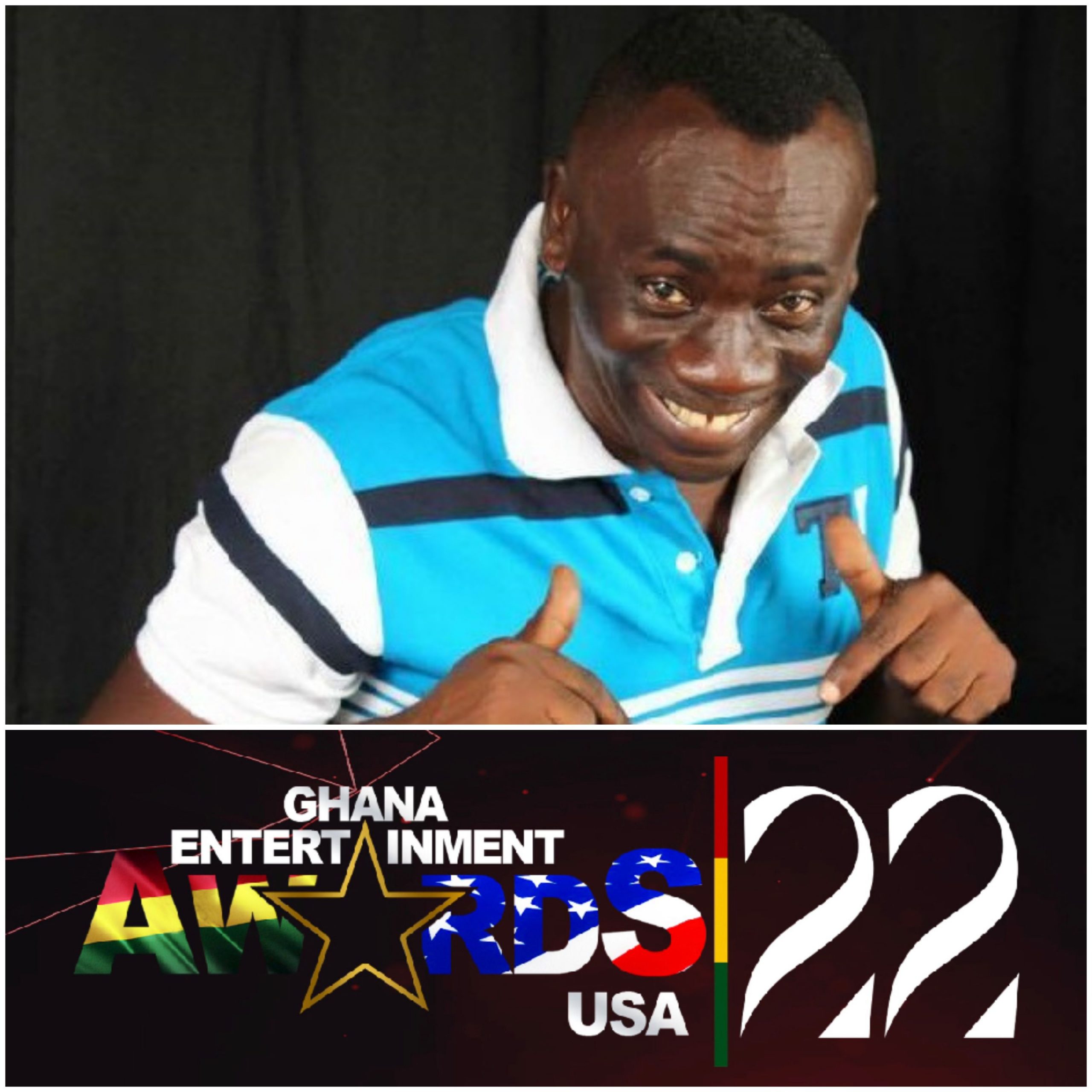 Akrobeto wins Entertainer of the Year at 2022 Ghana Entertainment Awards USA