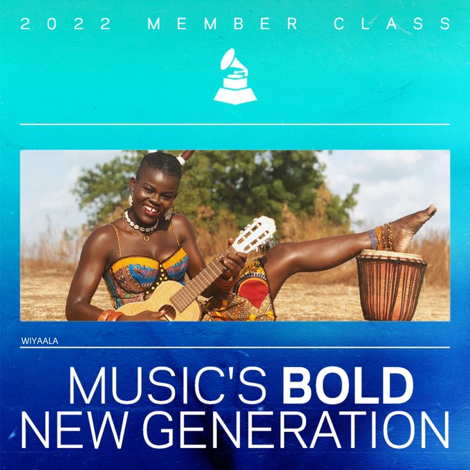 Wiyaala invited to join Recording Academy 2022 Member Class