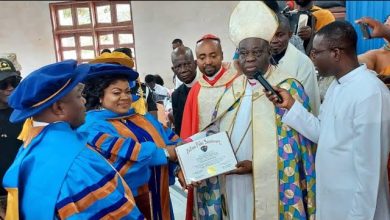 Photo of Ghanaian Actress, Mercy Asiedu And Her Husband Honoured With Doctorate Degrees