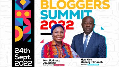 Photo of Kojo Oppong Nkrumah And Fatimatu Abubakar To Speak At 2022 Ghana Bloggers Summit