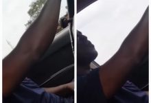 Photo of Driver Disgustingly M@asturbates In The Presence Of A Female Passenger While Driving (Video)