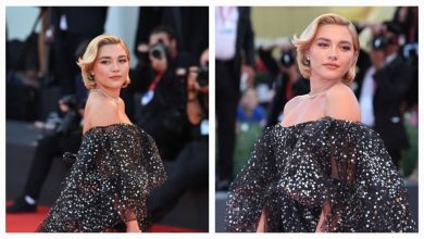 Photo of Florence Pugh Dazzles At Venice Film Festival Red Carpet As She Walks In Style Amid ‘Don’t Worry Darling’ Drama
