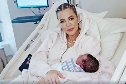 Khloe Kardashian and her son