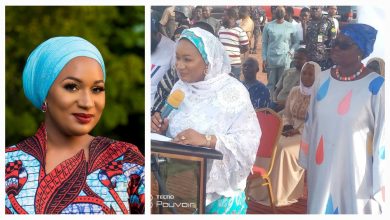 Photo of Samira Bawumia Supports Islamic Mission Secretariat Hospital Project With 1000 Bags Of Cement 
