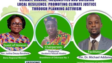 Photo of Ghana Institute Of Planners Set To Hold Climate Justice Training In Sunyani